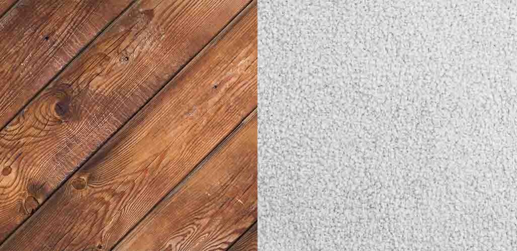 does carpet ruin hardwood floor