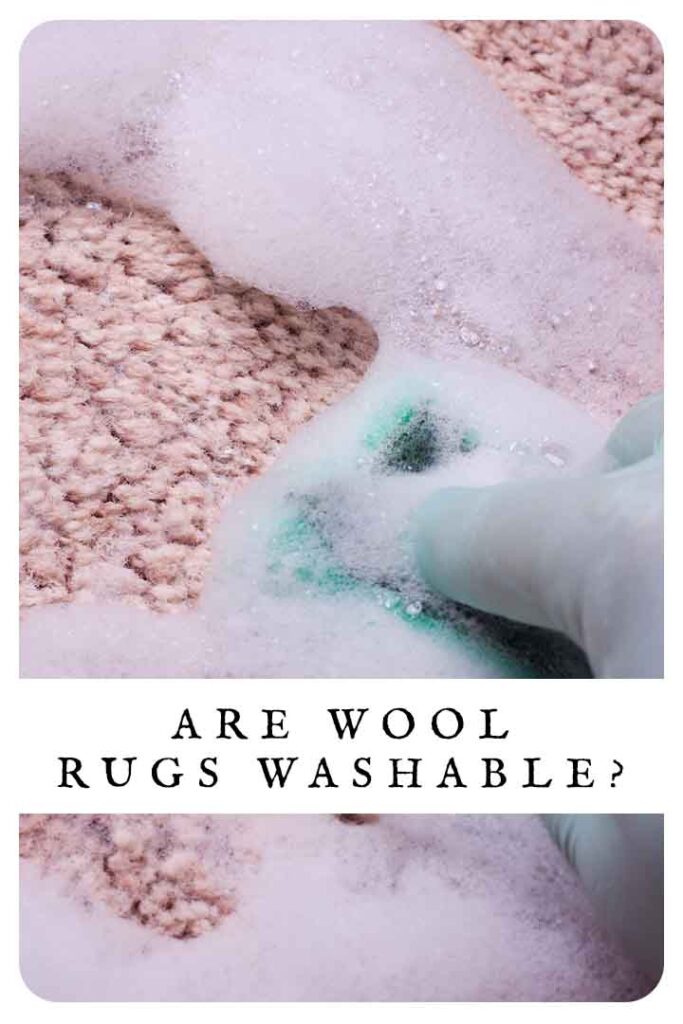 are wool rugs washable