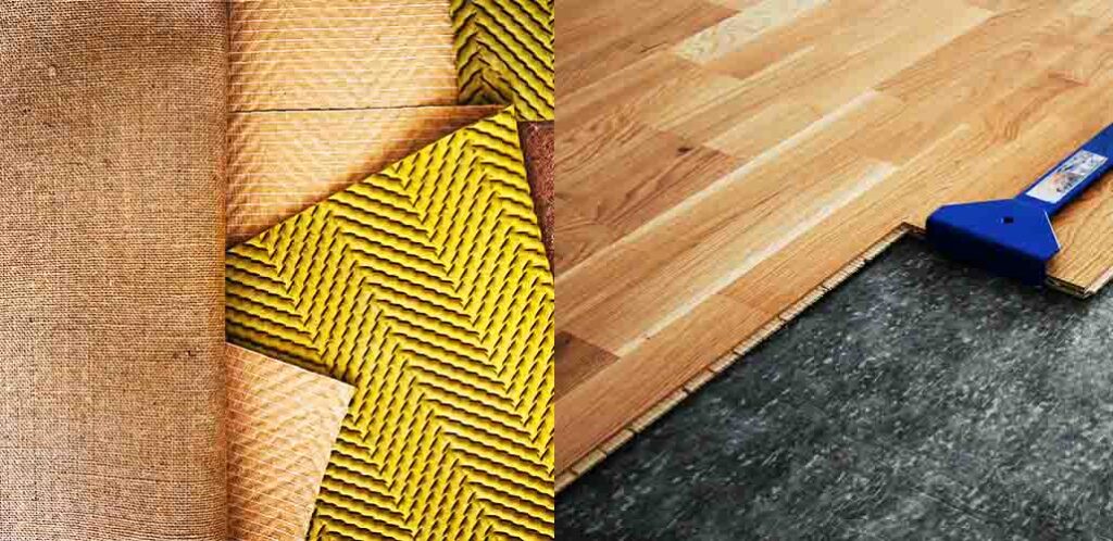 can i use carpet underlay for laminate flooring