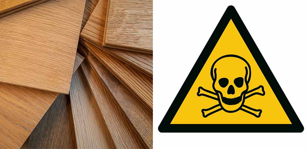 is engineered hardwood flooring toxic